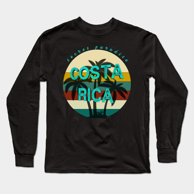 COSTA RICA Long Sleeve T-Shirt by zeevana